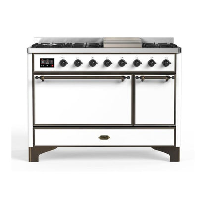 Ilve Ilve Majestic II 48" Dual Fuel Solid Door - Culinary Kitchen OKC