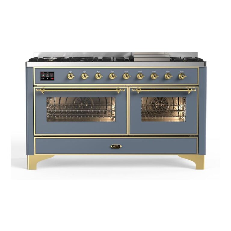 Ilve Ilve Majestic II 60" Dual Fuel Glass Door - Culinary Kitchen OKC