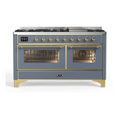 Ilve Ilve Majestic II 60" Dual Fuel Glass Door - Culinary Kitchen OKC