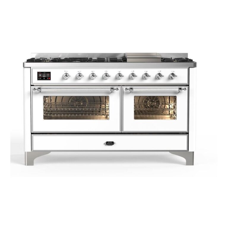 Ilve Ilve Majestic II 60" Dual Fuel Glass Door - Culinary Kitchen OKC