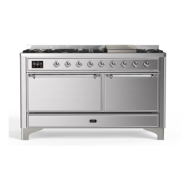 Ilve Ilve Majestic II 60" Dual Fuel Solid Door - Culinary Kitchen OKC