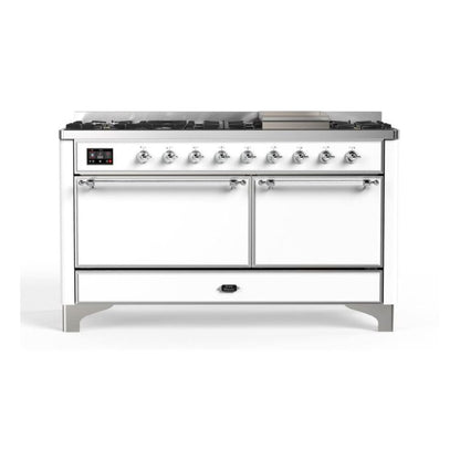 Ilve Ilve Majestic II 60" Dual Fuel Solid Door - Culinary Kitchen OKC