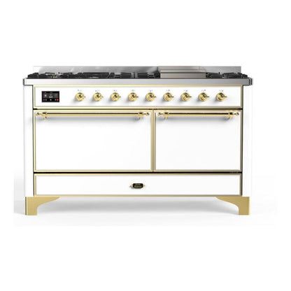 Ilve Ilve Majestic II 60" Dual Fuel Solid Door - Culinary Kitchen OKC