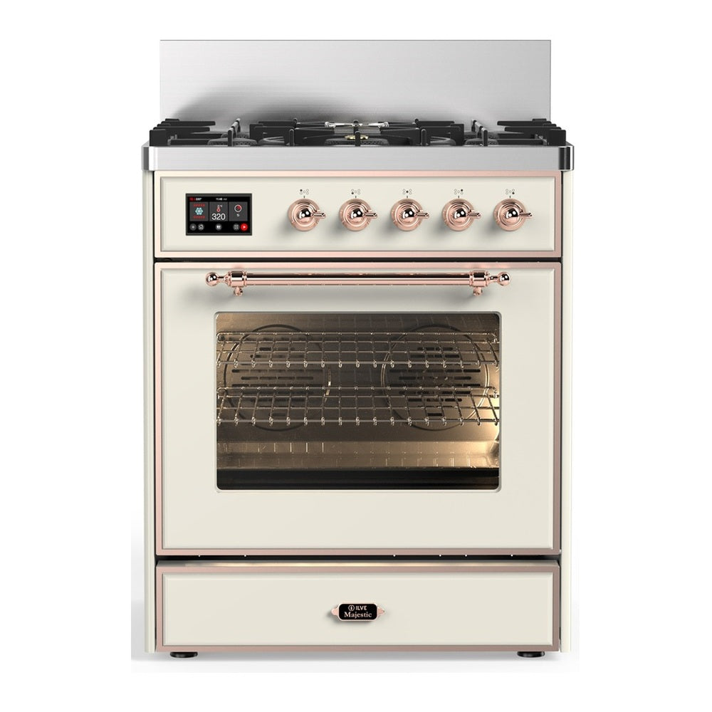 Ilve Ilve Majestic III 30" Dual Fuel Glass Door - Culinary Kitchen OKC