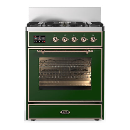 Ilve Ilve Majestic III 30" Dual Fuel Glass Door - Culinary Kitchen OKC