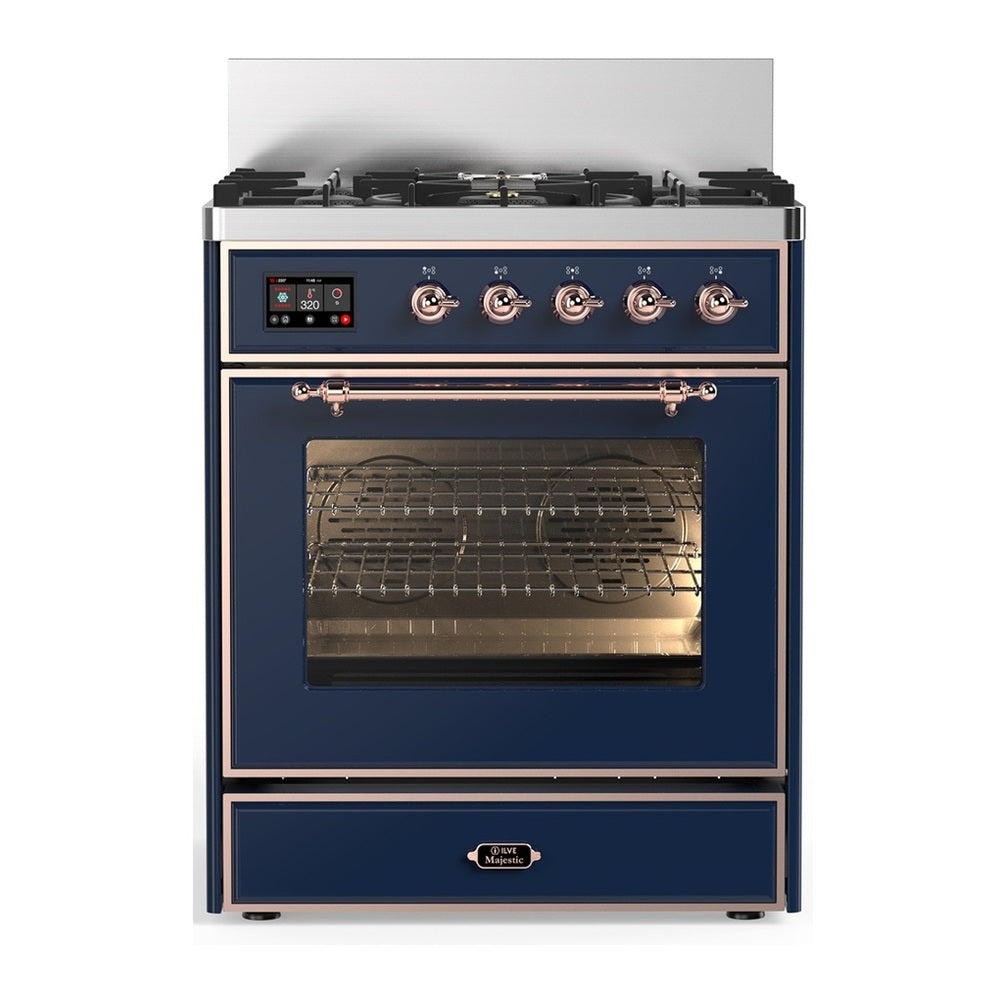Ilve Ilve Majestic III 30" Dual Fuel Glass Door - Culinary Kitchen OKC