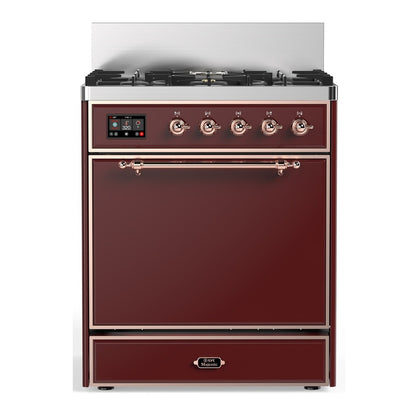 Ilve Ilve Majestic III 30" Dual Fuel Solid Door - Culinary Kitchen OKC
