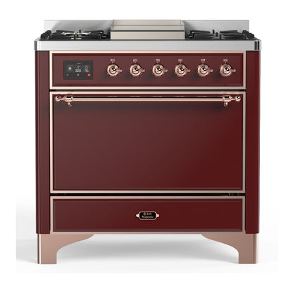 Ilve Ilve Majestic III 36" Dual Fuel Solid Door - Culinary Kitchen OKC