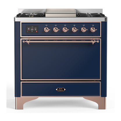 Ilve Ilve Majestic III 36" Dual Fuel Solid Door - Culinary Kitchen OKC
