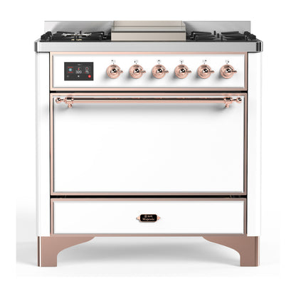 Ilve Ilve Majestic III 36" Dual Fuel Solid Door - Culinary Kitchen OKC