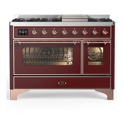 Ilve Ilve Majestic III 48" Dual Fuel Glass Door - Culinary Kitchen OKC