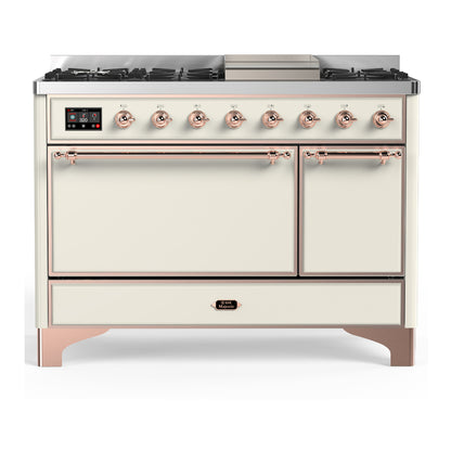 Ilve Ilve Majestic III 48" Dual Fuel Solid Door - Culinary Kitchen OKC