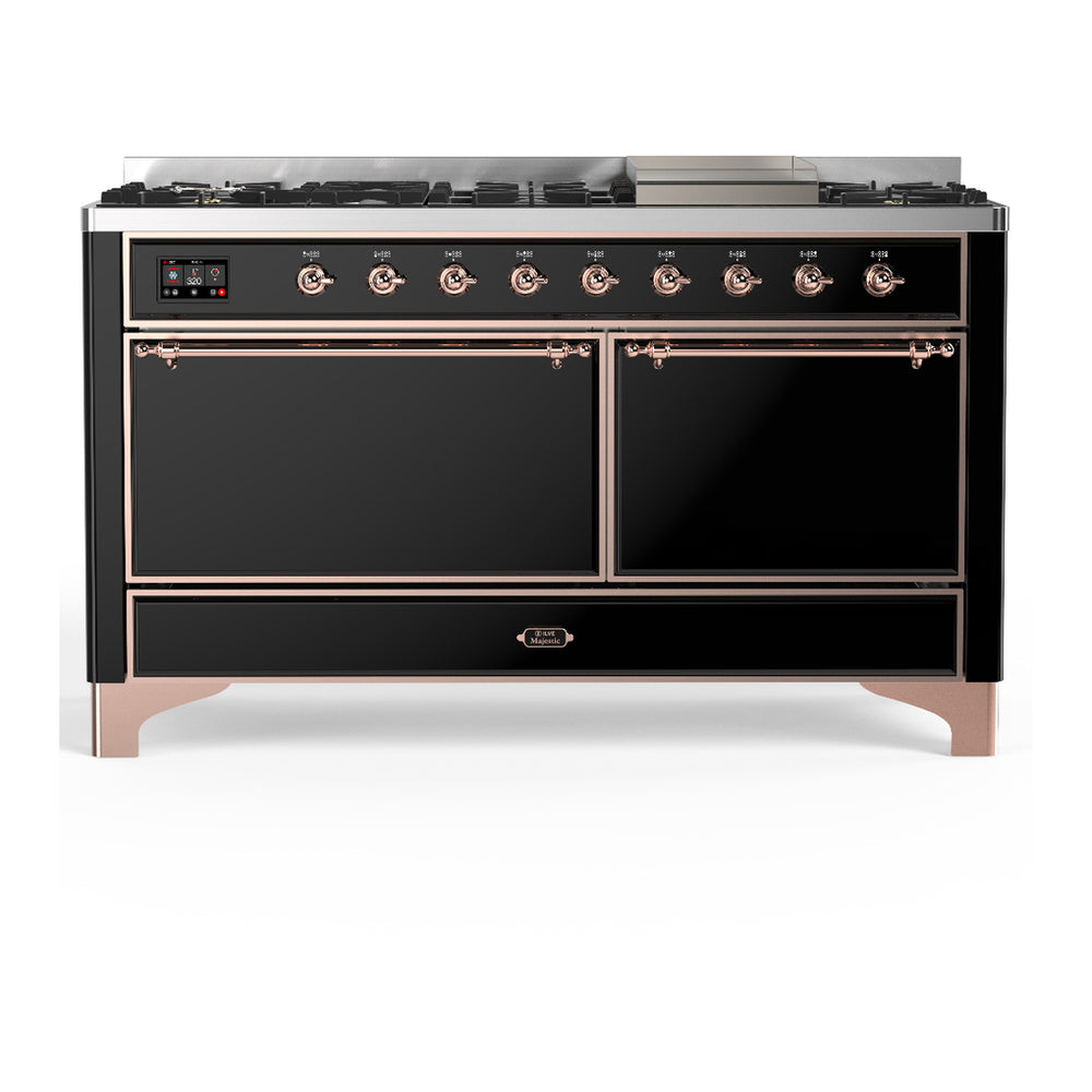 Ilve Ilve Majestic III 60" Dual Fuel Solid Door - Culinary Kitchen OKC