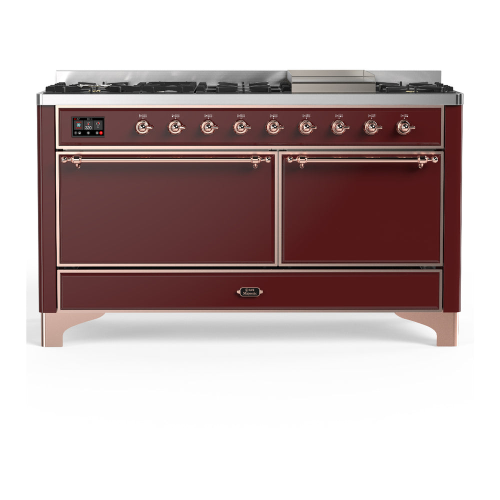 Ilve Ilve Majestic III 60" Dual Fuel Solid Door - Culinary Kitchen OKC
