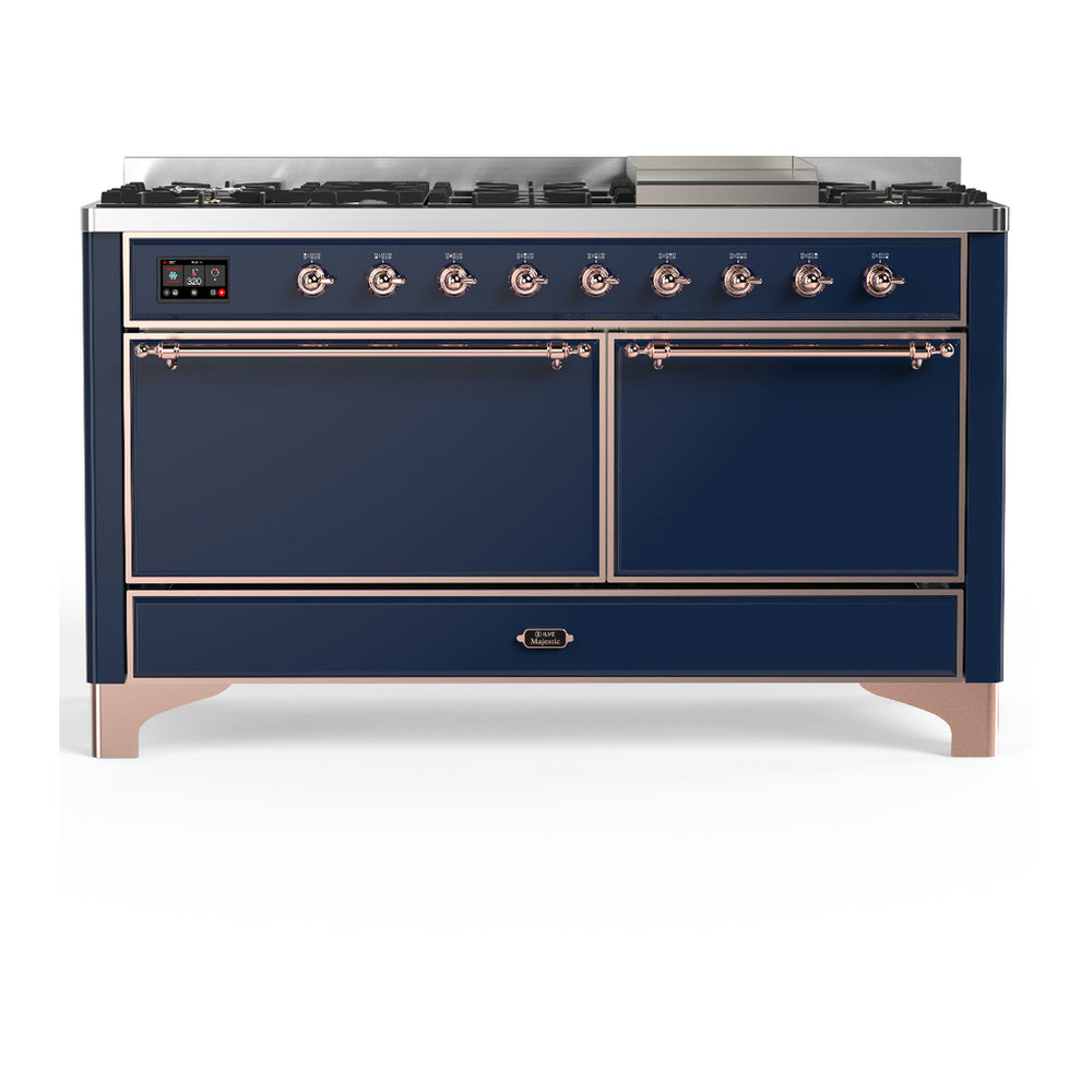 Ilve Ilve Majestic III 60" Dual Fuel Solid Door - Culinary Kitchen OKC