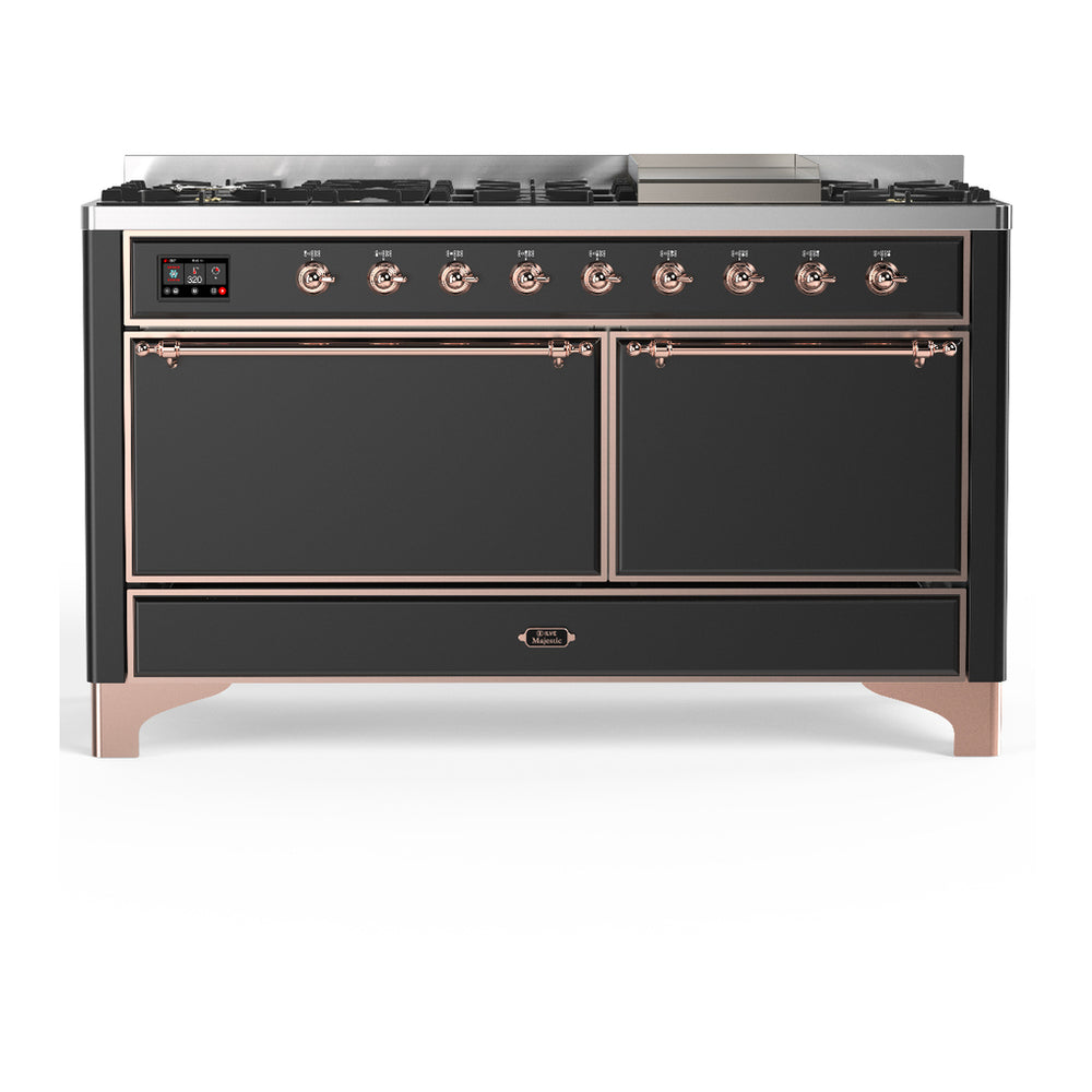 Ilve Ilve Majestic III 60" Dual Fuel Solid Door - Culinary Kitchen OKC