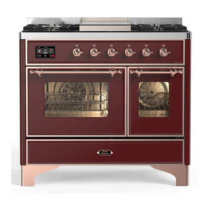 Ilve Ilve Majestic III 40" Dual Fuel Glass Door - Culinary Kitchen OKC