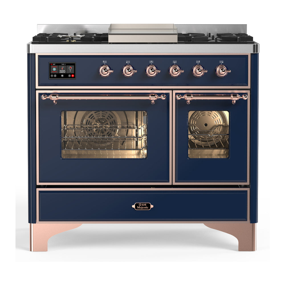 Ilve Ilve Majestic III 40" Dual Fuel Glass Door - Culinary Kitchen OKC