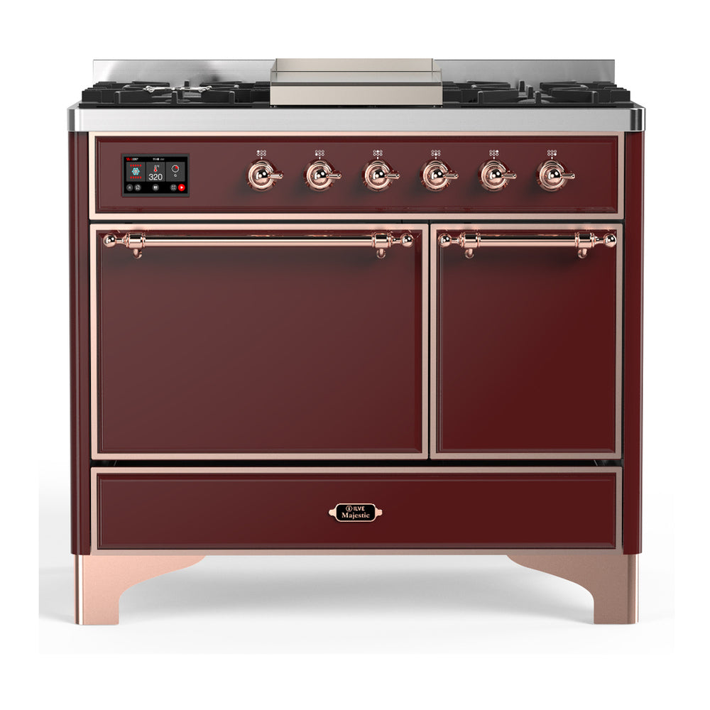 Ilve Ilve Majestic III 40" Dual Fuel Solid Door - Culinary Kitchen OKC
