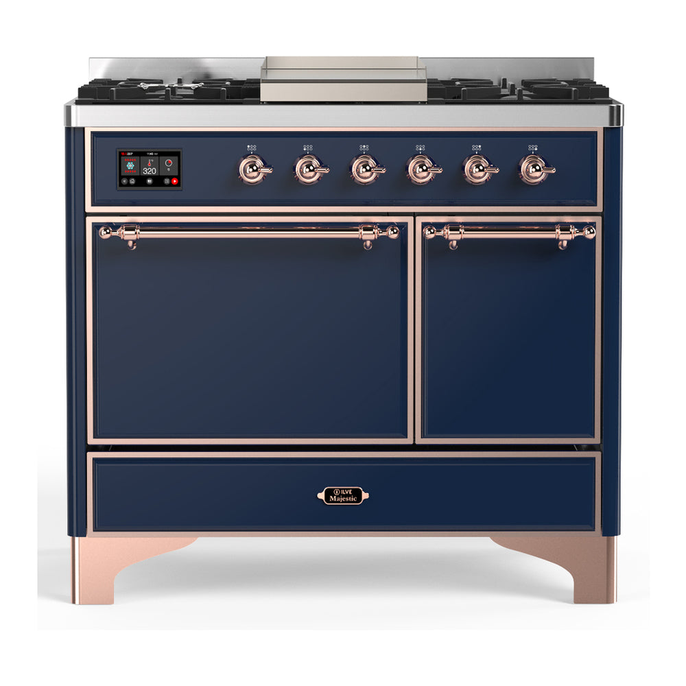 Ilve Ilve Majestic III 40" Dual Fuel Solid Door - Culinary Kitchen OKC