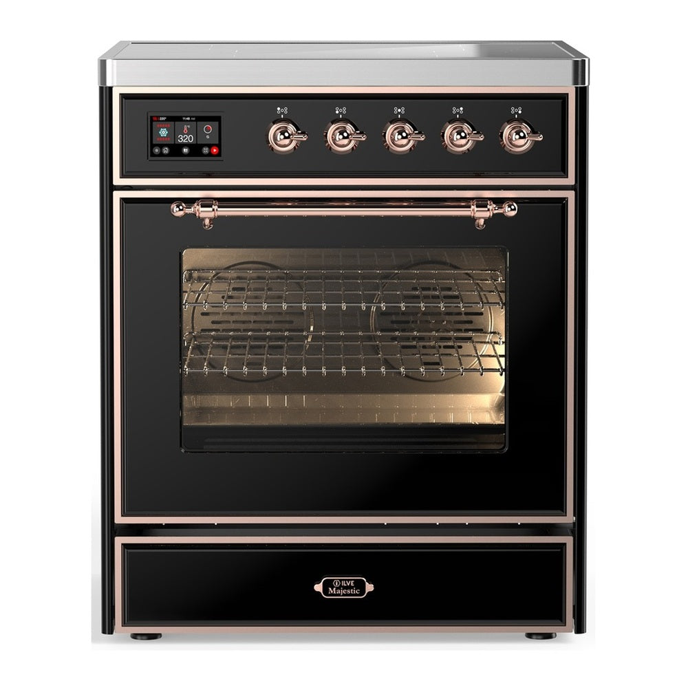 Ilve Ilve Majestic III 30" Induction Glass Door - Culinary Kitchen OKC