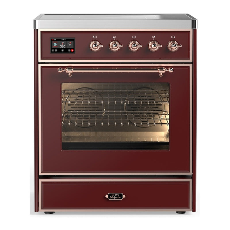 Ilve Ilve Majestic III 30" Induction Glass Door - Culinary Kitchen OKC