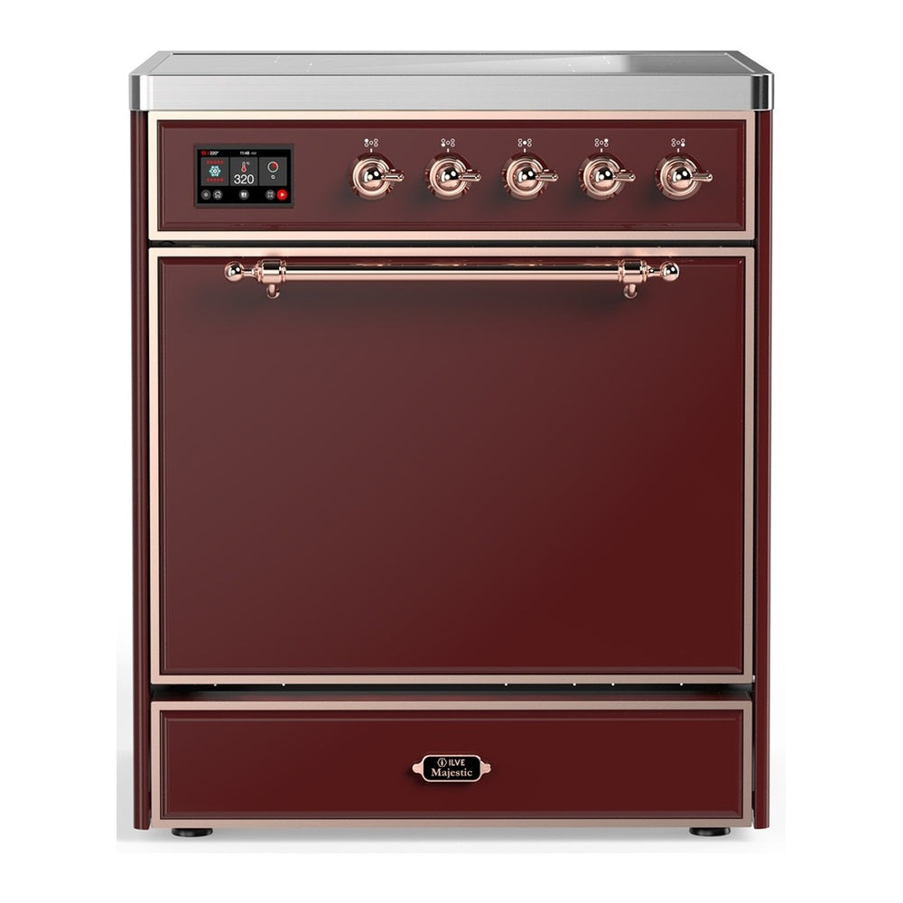 Ilve Ilve Majestic III 30" Induction Solid Door - Culinary Kitchen OKC