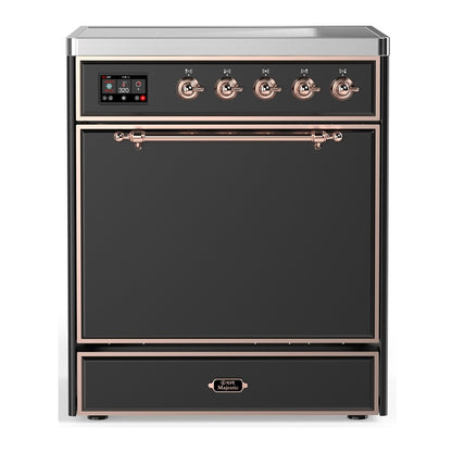 Ilve Ilve Majestic III 30" Induction Solid Door - Culinary Kitchen OKC
