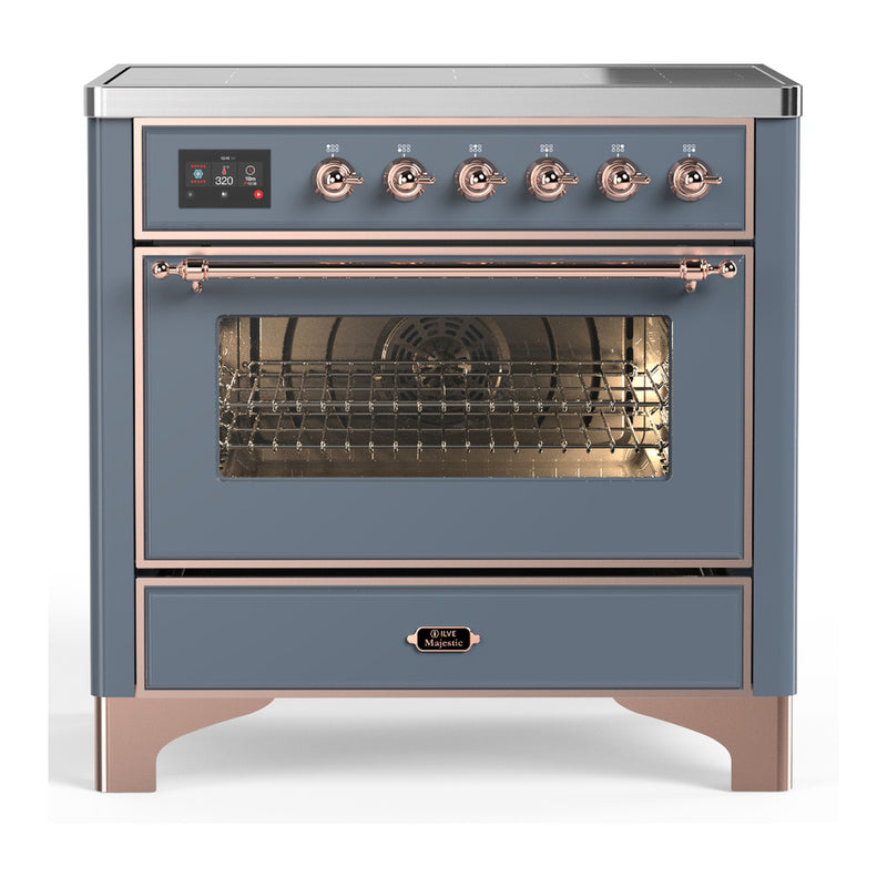 Ilve Ilve Majestic III 36" Induction Glass Door - Culinary Kitchen OKC