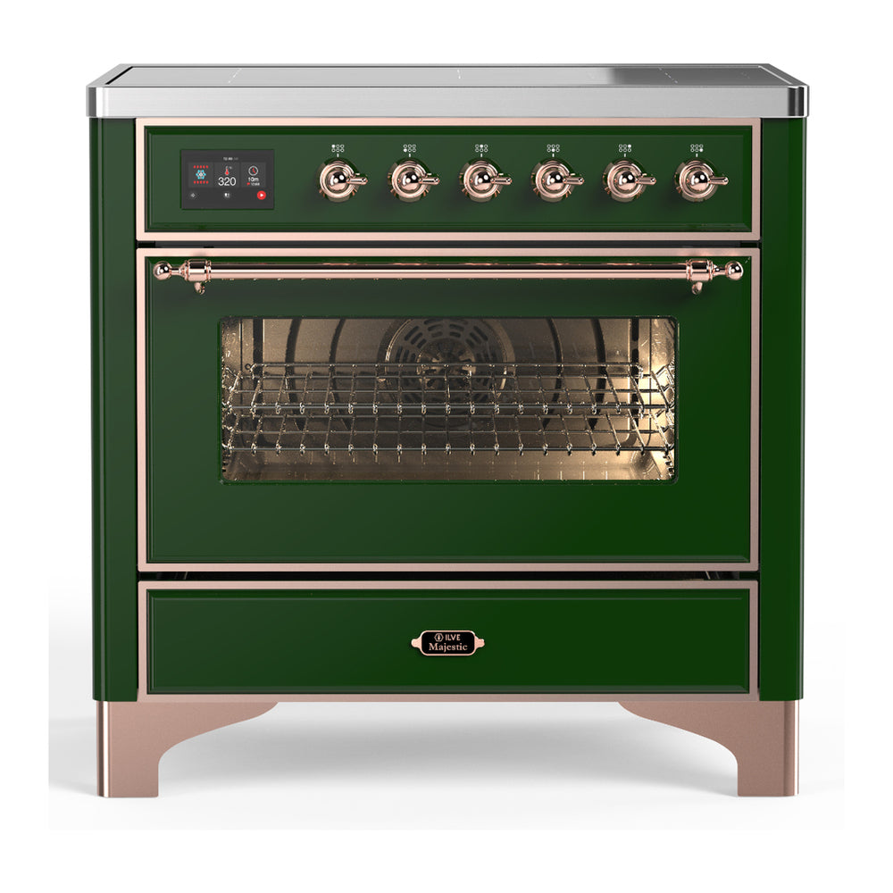 Ilve Ilve Majestic III 36" Induction Glass Door - Culinary Kitchen OKC