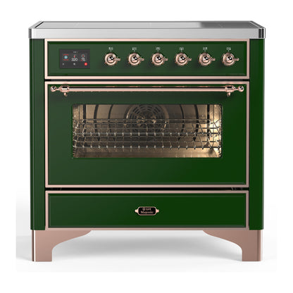 Ilve Ilve Majestic III 36" Induction Glass Door - Culinary Kitchen OKC
