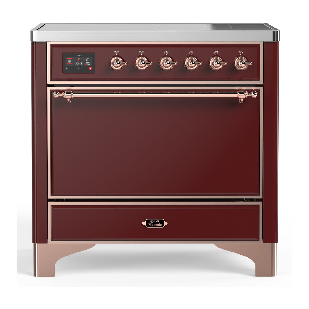 Ilve Ilve Majestic III 36" Induction Solid Door - Culinary Kitchen OKC