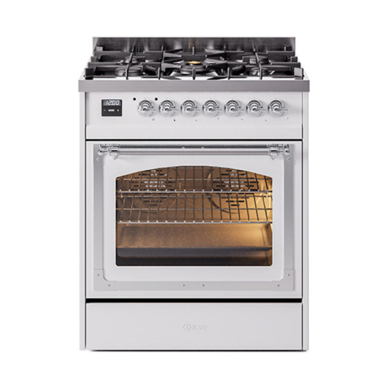 Ilve Ilve Nostalgie II 30" Dual Fuel Glass Door - Culinary Kitchen OKC