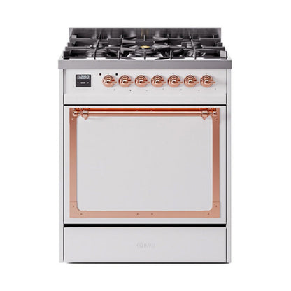 Ilve Ilve Nostalgie II 30" Dual Fuel Solid Door - Culinary Kitchen OKC