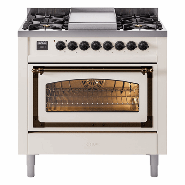 Ilve Ilve Nostalgie II 36" Dual Fuel Glass Door - Culinary Kitchen OKC