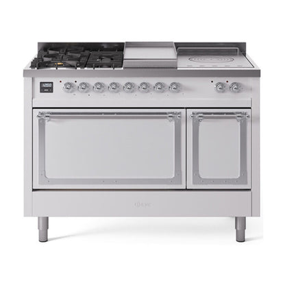 Ilve Ilve Nostalgie II 48" Dual Fuel Solid Door - Culinary Kitchen OKC