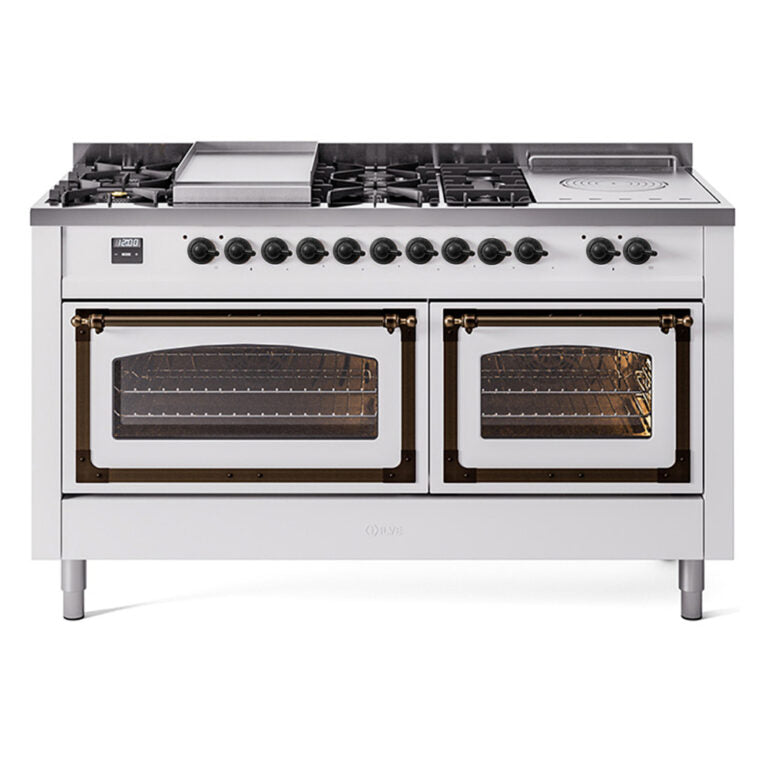 Ilve Ilve Nostalgie II 60" Dual Fuel Glass Door - Culinary Kitchen OKC