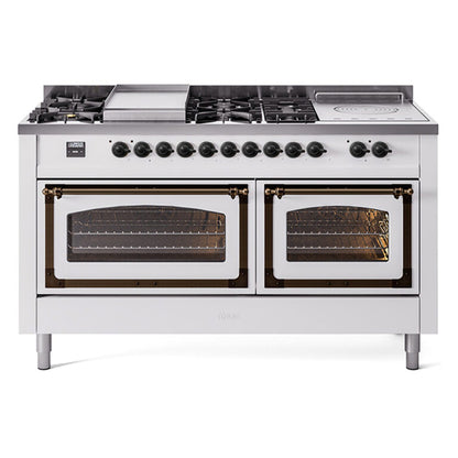 Ilve Ilve Nostalgie II 60" Dual Fuel Glass Door - Culinary Kitchen OKC