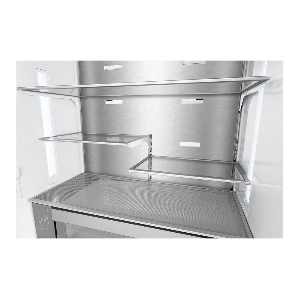 Verona Verona 36 inch French Door Counter-Depth Refrigerator with 20.2 cu. ft. Total Capacity, Internal Water Dispenser, Automatic Ice Maker, Energy Star - Culinary Kitchen OKC