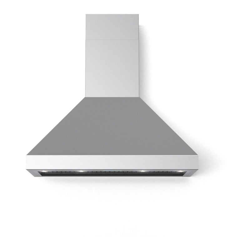 Verona Verona 36 inch Designer Chimney Wall Hood with 600 CFM, Stainless Steel Baffle Filters, LED Lighting Stainless Steel - Culinary Kitchen OKC