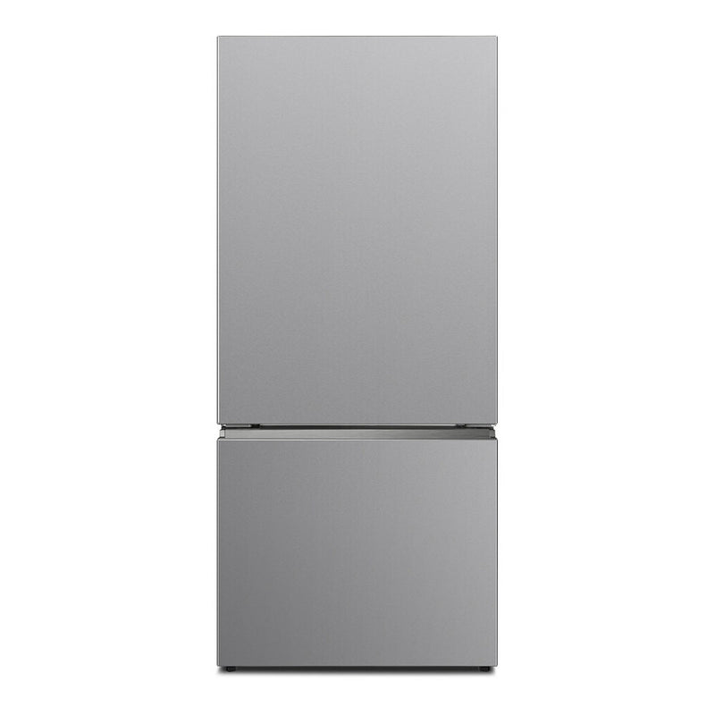 Verona Verona 30 inch Freestanding Bottom Freezer Refrigerator with 17.6 cu. ft. Total Capacity, Automatic Ice Maker, Recessed Handle - Culinary Kitchen OKC