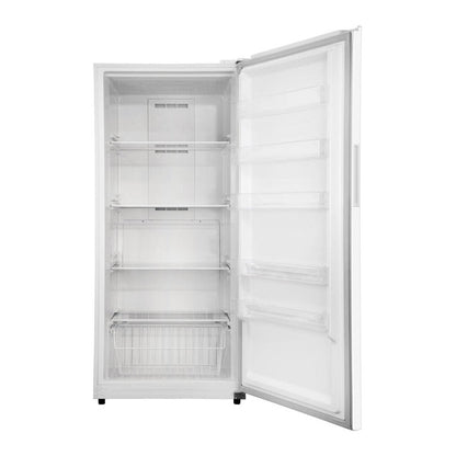 Verona Verona 33 inch Convertible Upright Freezer/Refrigerator with 20.2 cu. ft. Capacity, Exterior Control Panel, Garage Ready, Energy Star White - Culinary Kitchen OKC