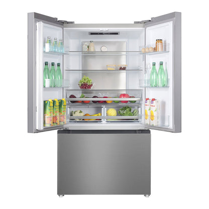 Verona Verona 36 inch Freestanding French Door Refrigerator with 20.3 cu. ft. Capacity, Automatic Ice Maker, Recessed Handle - Culinary Kitchen OKC