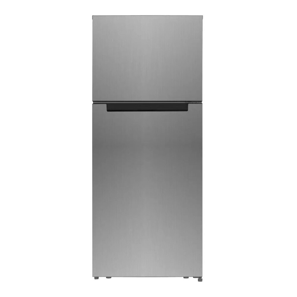 Verona Verona 28 inch Top Freezer Refrigerator with 17.6 cu. ft. Total Capacity, Reversible Doors, Recessed Handle, Energy Star Stainless Steel Look - Culinary Kitchen OKC