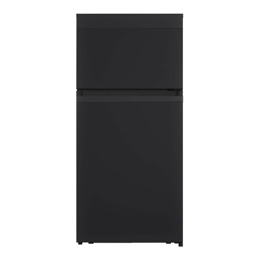 Verona Verona 30 inch Top Freezer Refrigerator with 21 cu. ft. Total Capacity, Reversible Doors, Recessed Handle, Energy Star Black - Culinary Kitchen OKC