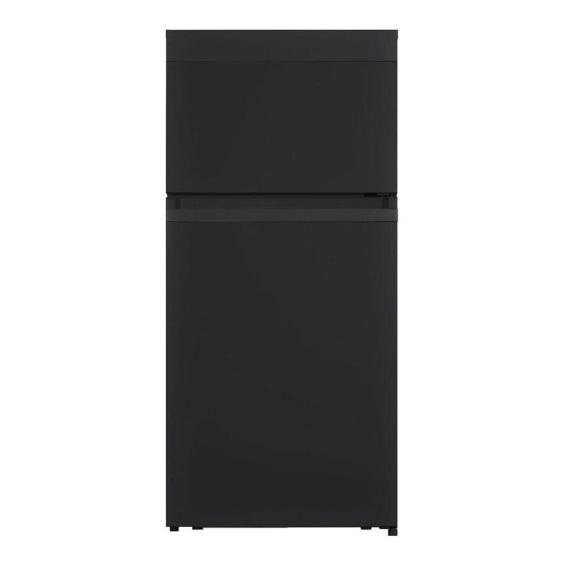 Verona Verona 30 inch Top Freezer Refrigerator with 21 cu. ft. Total Capacity, Reversible Doors, Recessed Handle, Energy Star Black - Culinary Kitchen OKC