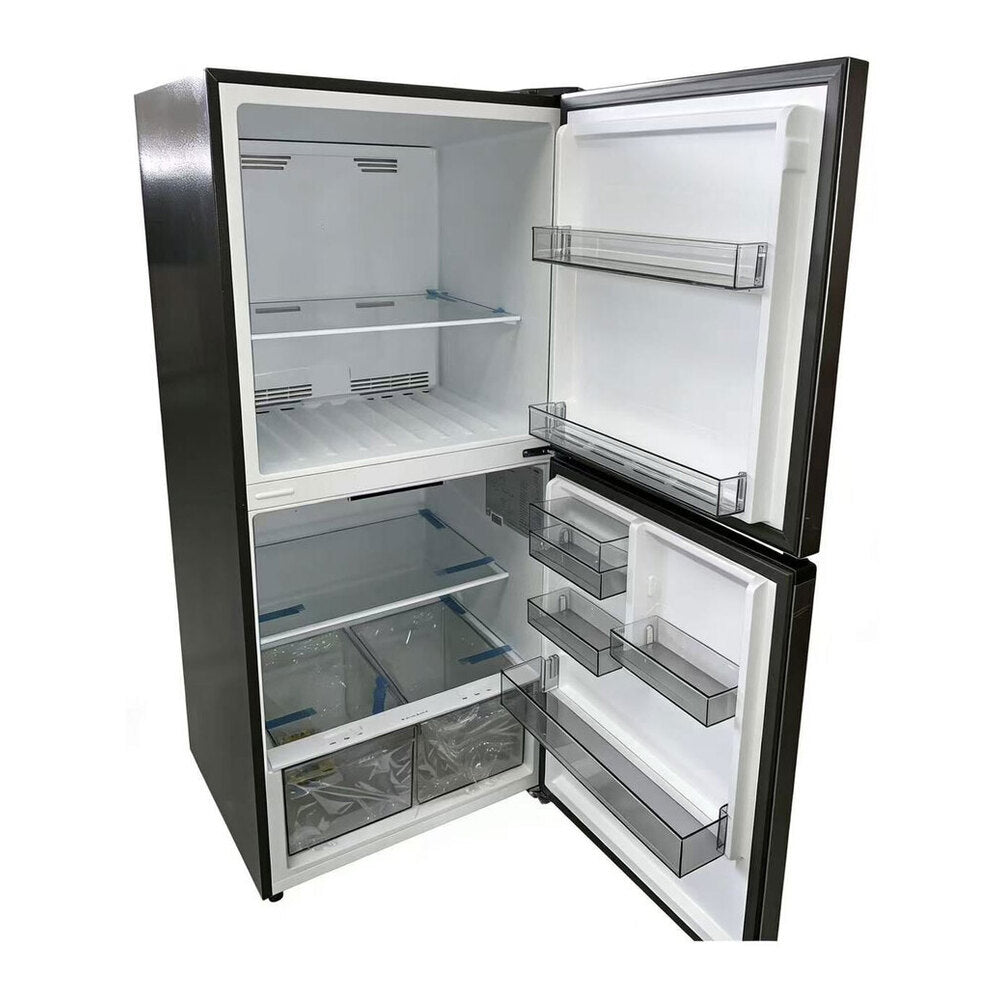 Verona Verona 30 inch Top Freezer Refrigerator with 21 cu. ft. Total Capacity, Reversible Doors, Recessed Handle, Energy Star Stainless Steel Look - Culinary Kitchen OKC