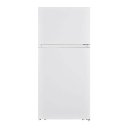 Verona Verona 30 inch Top Freezer Refrigerator with 21 cu. ft. Total Capacity, Reversible Doors, Recessed Handle, Energy Star White - Culinary Kitchen OKC