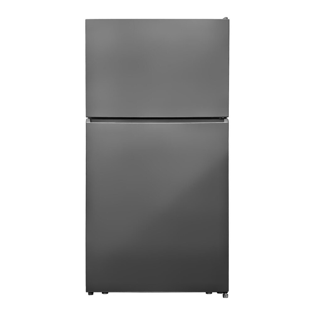 Verona Verona 33 inch Top Freezer Refrigerator with 24 cu. ft. Total Capacity, Reversible Doors, Recessed Handle, Energy Star Stainless Steel Look - Culinary Kitchen OKC
