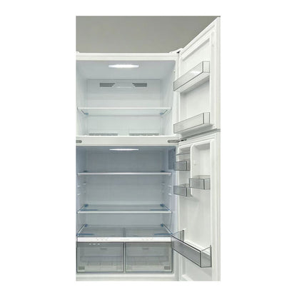 Verona Verona 33 inch Top Freezer Refrigerator with 24 cu. ft. Total Capacity, Reversible Doors, Recessed Handle, Energy Star White - Culinary Kitchen OKC